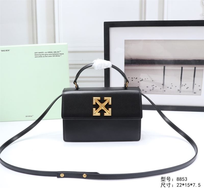 Off White Top Handle Bags